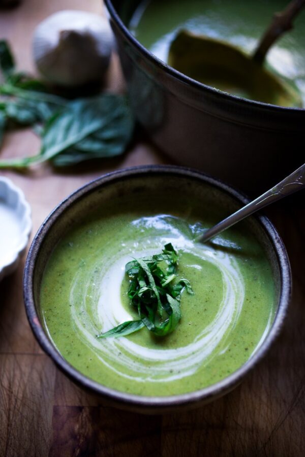 zucchini basil soup