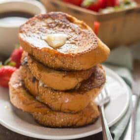 Chai Coconut Milk Vegan French Toast