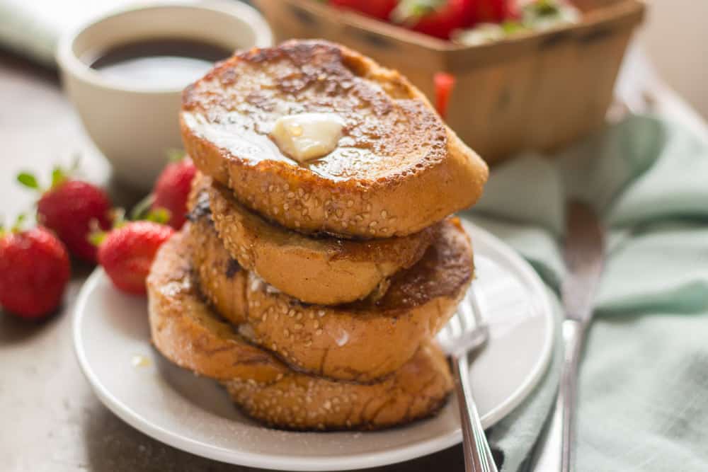 Chai Coconut Milk Vegan French Toast