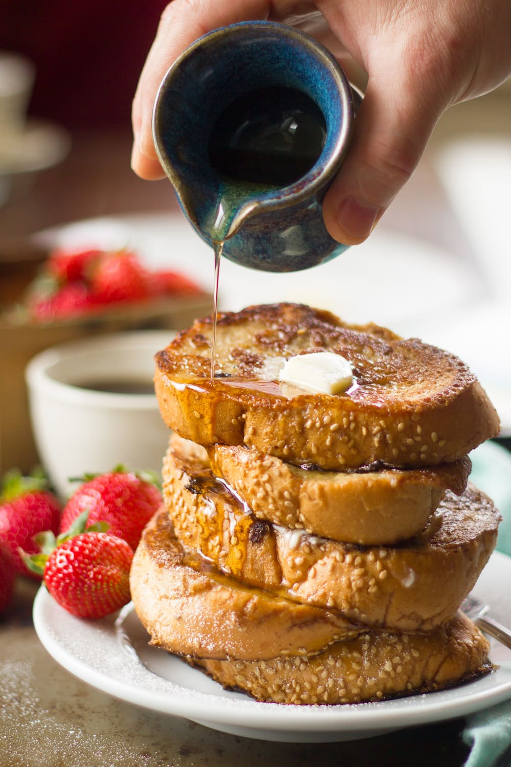 Chai Coconut Milk Vegan French Toast