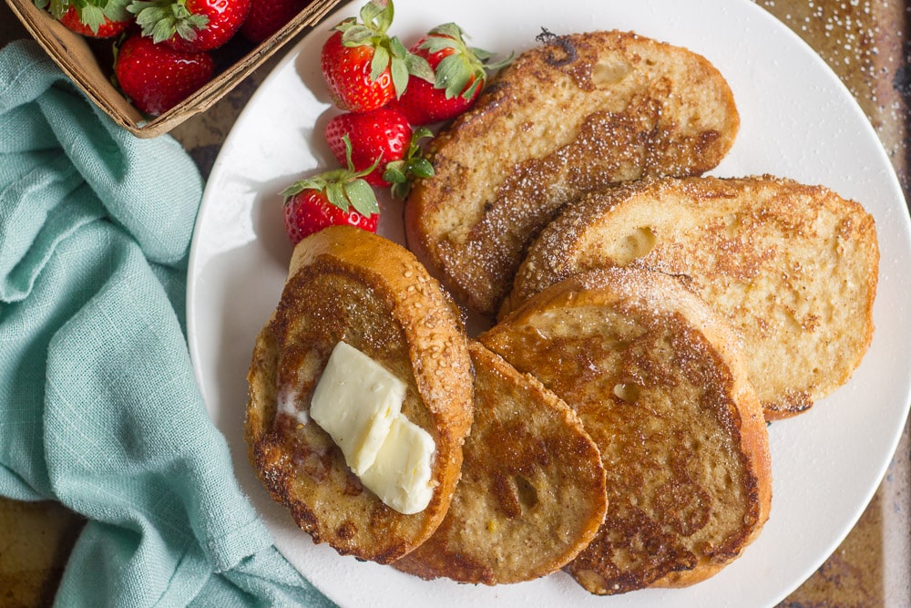 Chai Coconut Milk Vegan French Toast