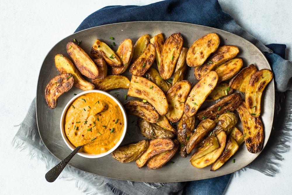 Fingerling Potatoes with Chipotle Aioli