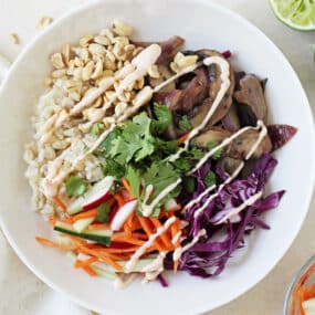 Portabella Banh Mi Bowls