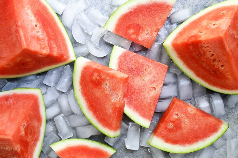 Watermelon, Cucumber and Feta Mason Jar Salads