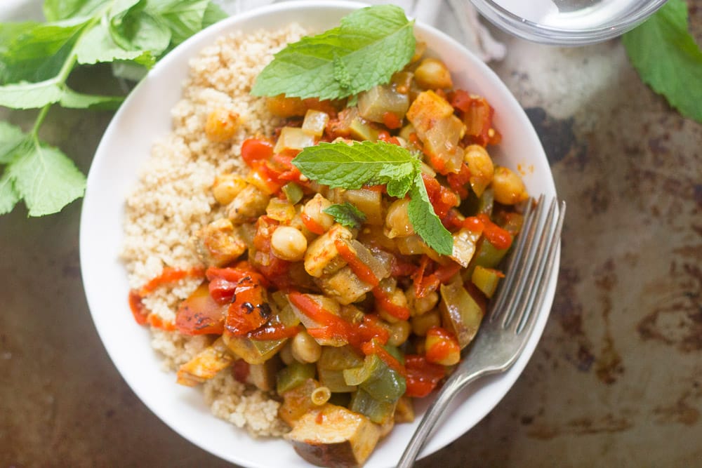 Vegetarian Eggplant Tajine