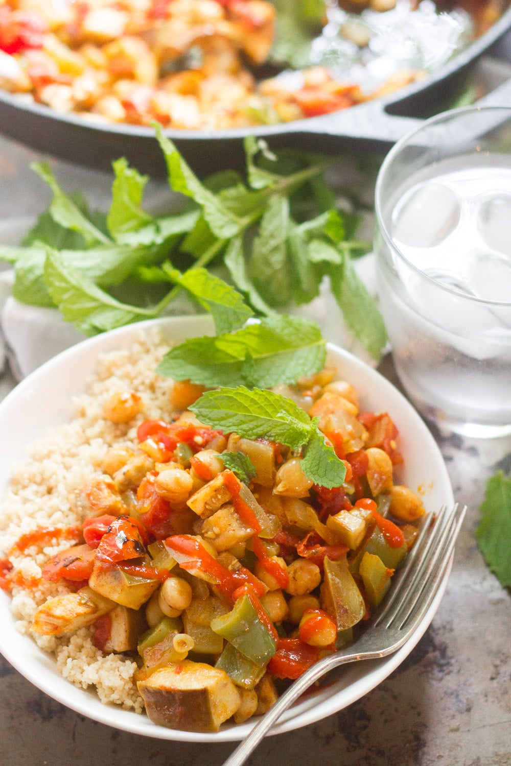 Vegetarian Eggplant Tajine