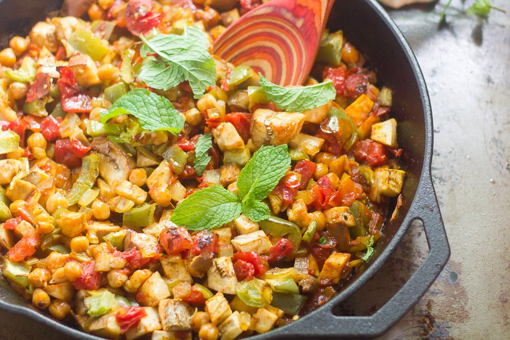 Vegetarian Eggplant Tajine