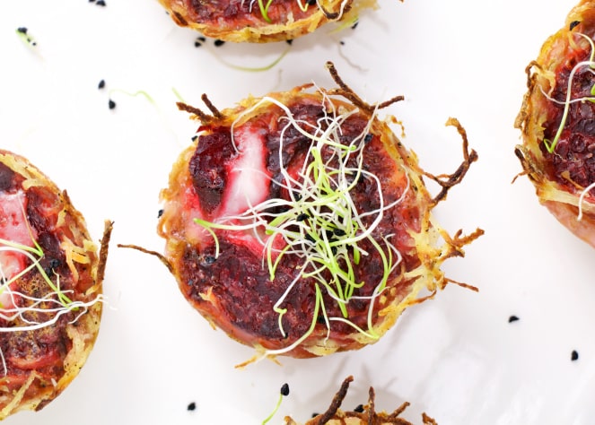 17 Creative Quiche Recipes: Beetroot and Goat Cheese Mini Quiches