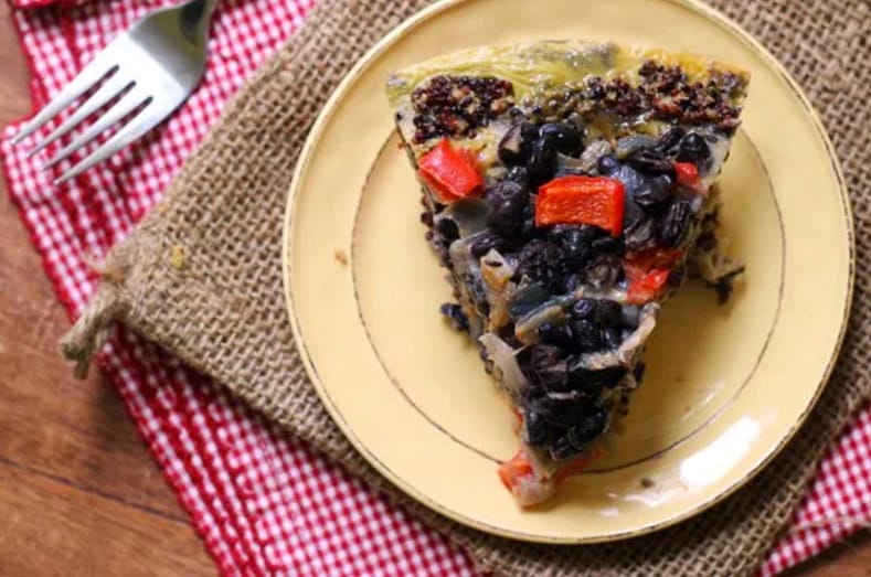17 Creative Quiche Recipes: Southwestern Style Quiche with Quinoa Crust