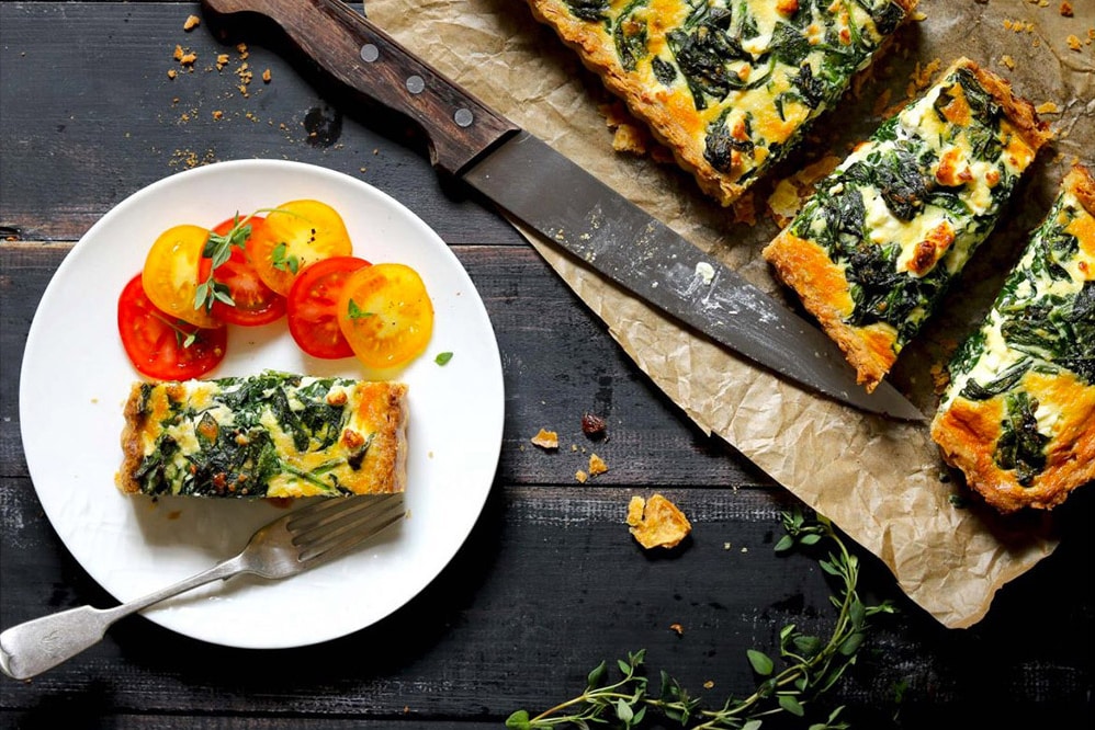 Breakfast Quiche - Pinch and Swirl