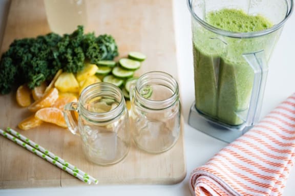 20 Healthy Green Smoothie Recipes: Citrus Bang Smoothie
