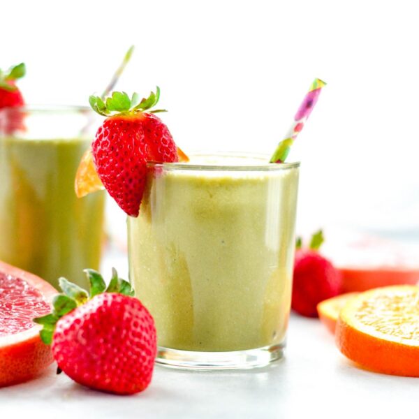 20 Healthy Green Smoothie Recipes: Citrus Protein Green Smoothie