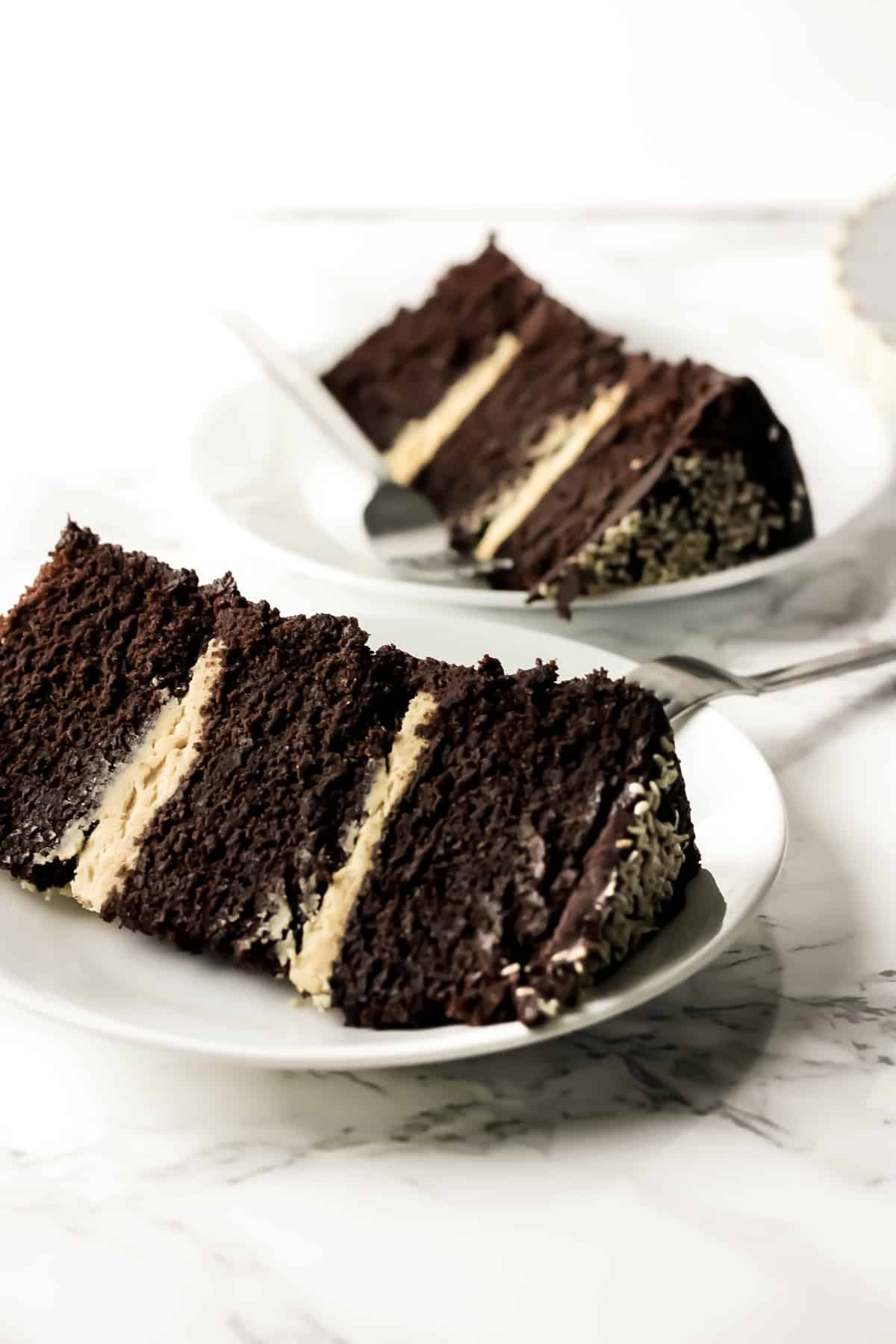 25 Drool-Worthy Chocolate Cake Recipes: Chocolate Tahini Layer Cake