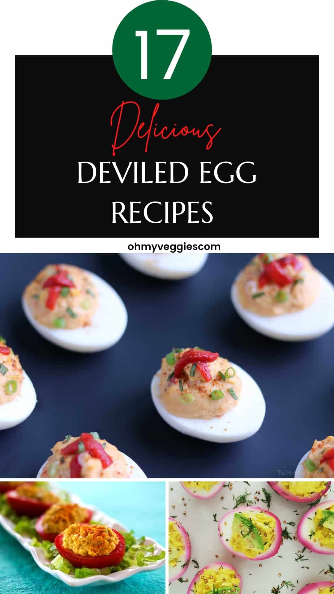 17 Delicious Deviled Egg Recipes | Oh My Veggies