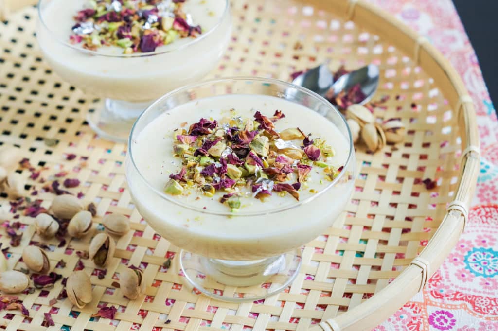 15 Creamy & Dreamy Rice Pudding Recipes: Firni (Pakistani Screwpine-Infused Ground Rice Pudding)