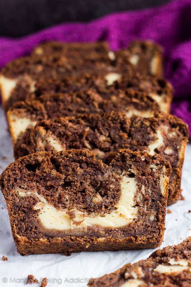20 Creative and Delicious Banana Bread Recipes: Cheesecake Stuffed Chocolate Banana Bread