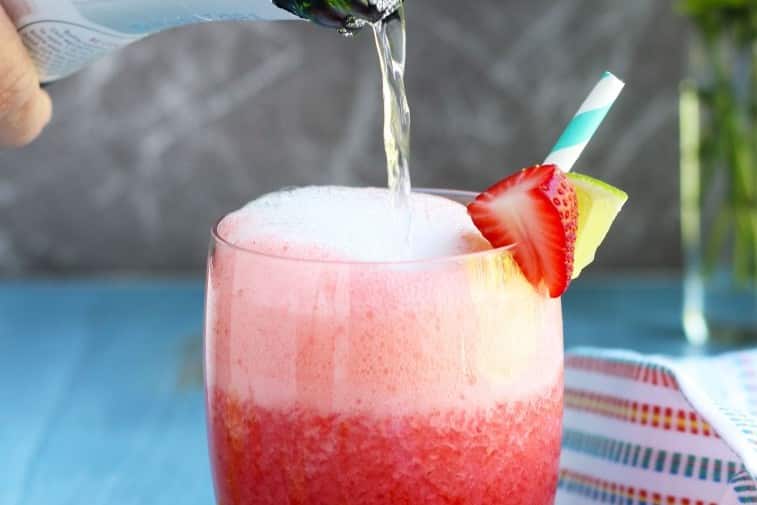 Refreshing Margarita Recipes to Cool You Down This Summer: Prosecco Strawberry Margarita