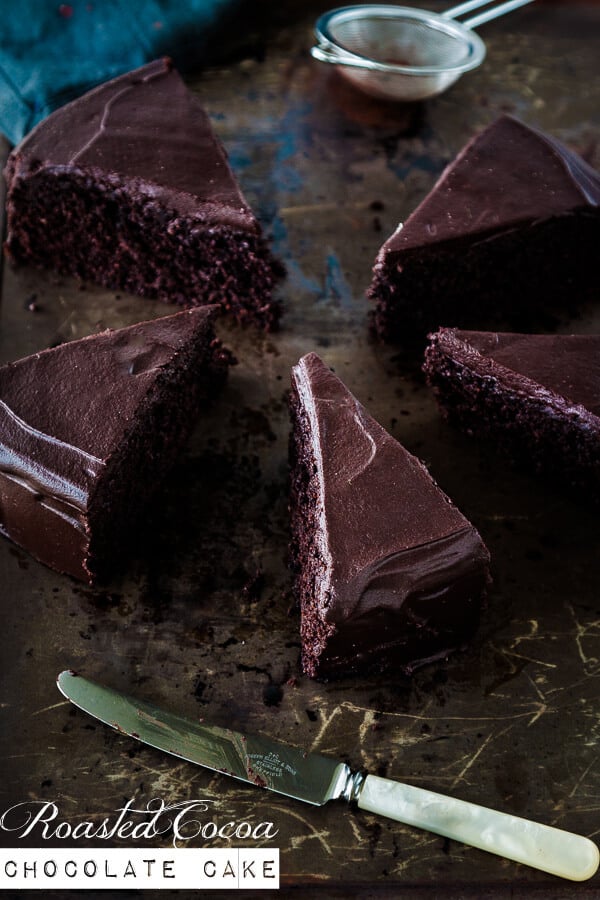 Roasted Cocoa Gluten Free Chocolate Cake