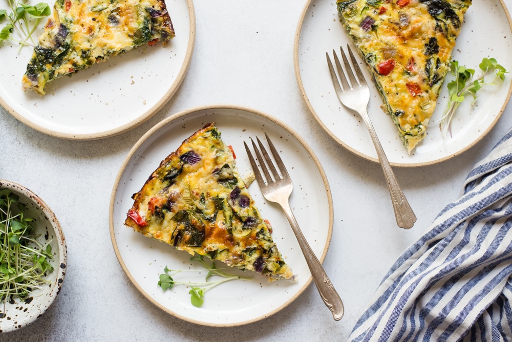 Summer Veggie and Egg Bake