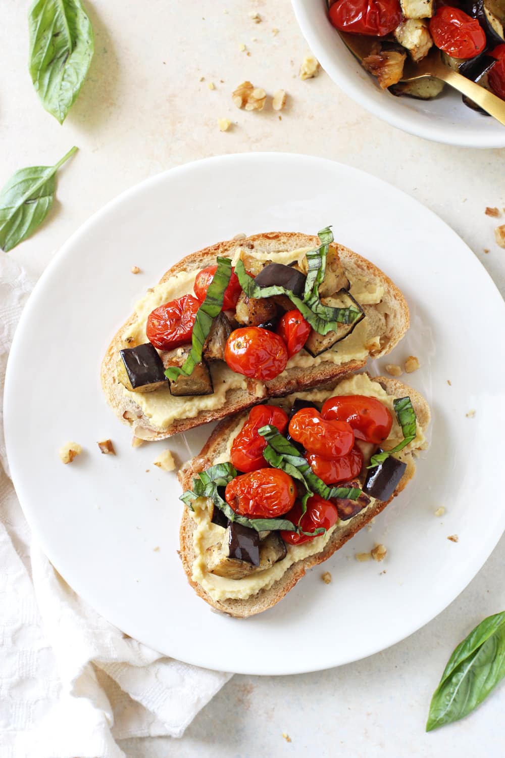 Summer Veggie Tartines