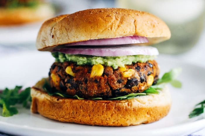 Sweet Potato Black Bean Burgers