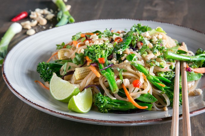 18 Best Easy Vegetarian Recipes: Vegan Pad Thai