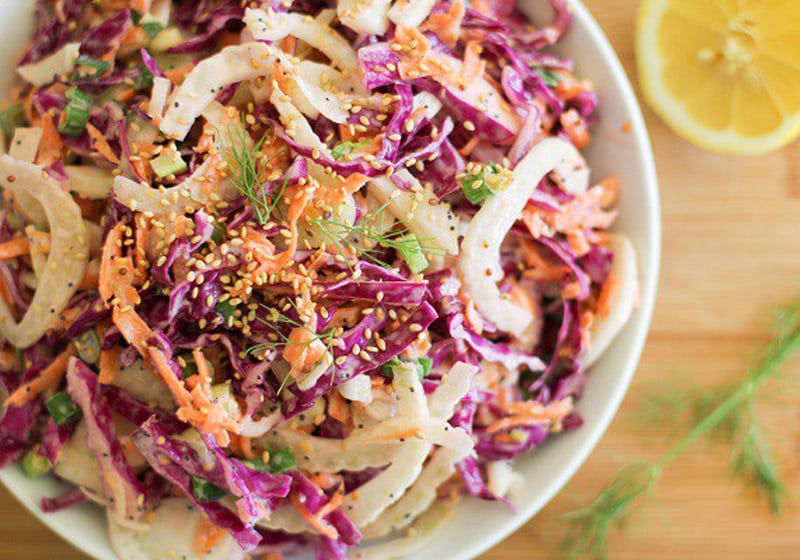 15 Coleslaw Recipes to Make This Summer: Fennel and Cabbage Slaw