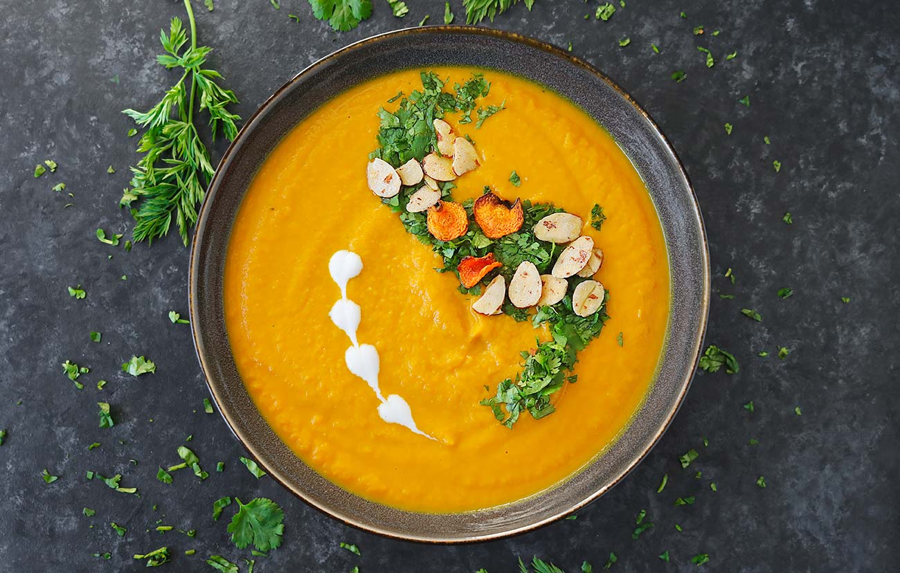 26 Creative and Delicious Turmeric Recipes: Carrot Turmeric Miso Soup