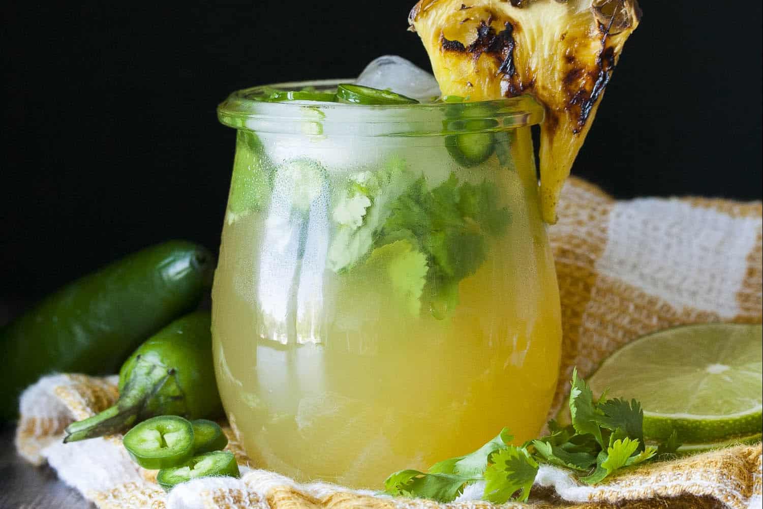 Refreshing Margarita Recipes to Cool You Down This Summer: Grilled Pineapple Jalapeño Margarita