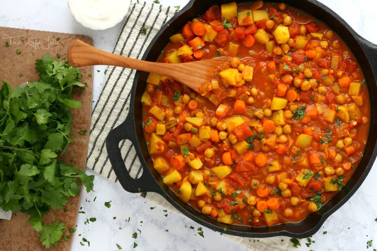 18 Best Easy Vegetarian Recipes: Chickpea Stew