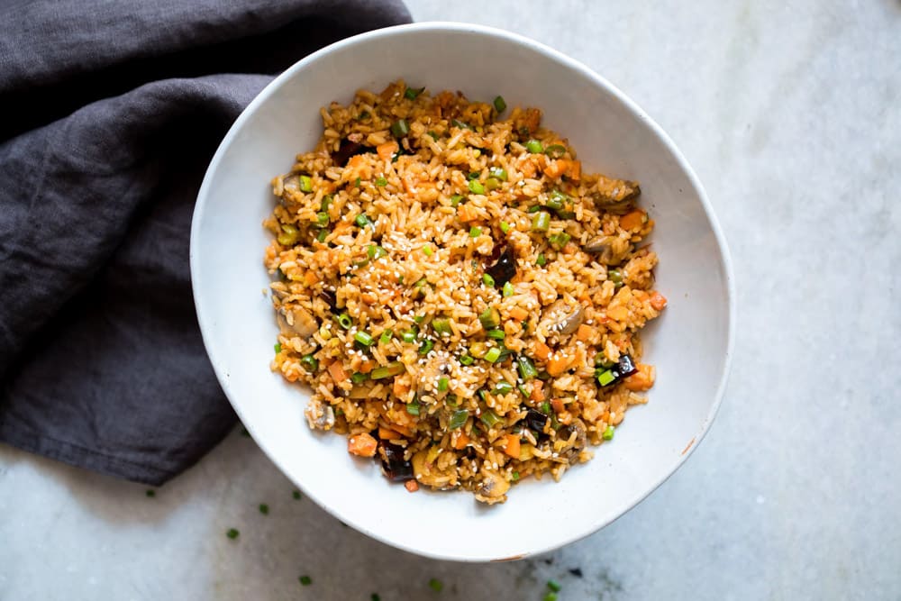 18 Best Easy Vegetarian Recipes: Schezwan Fried Rice