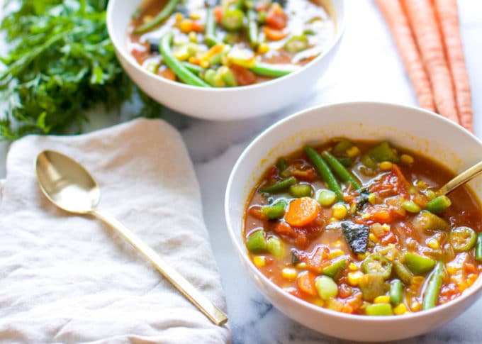18 Best Easy Vegetarian Recipes: Superfood Veggie Soup