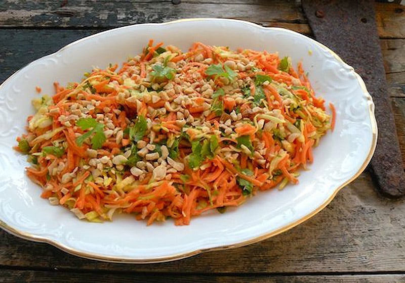 15 Coleslaw Recipes to Make This Summer: Raw Sweet Potato and Cabbage Salad with Coconut-Lime Dressing