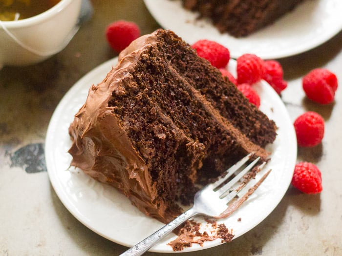 25 Drool-Worthy Chocolate Cake Recipes: Vegan Mocha Layer Cake