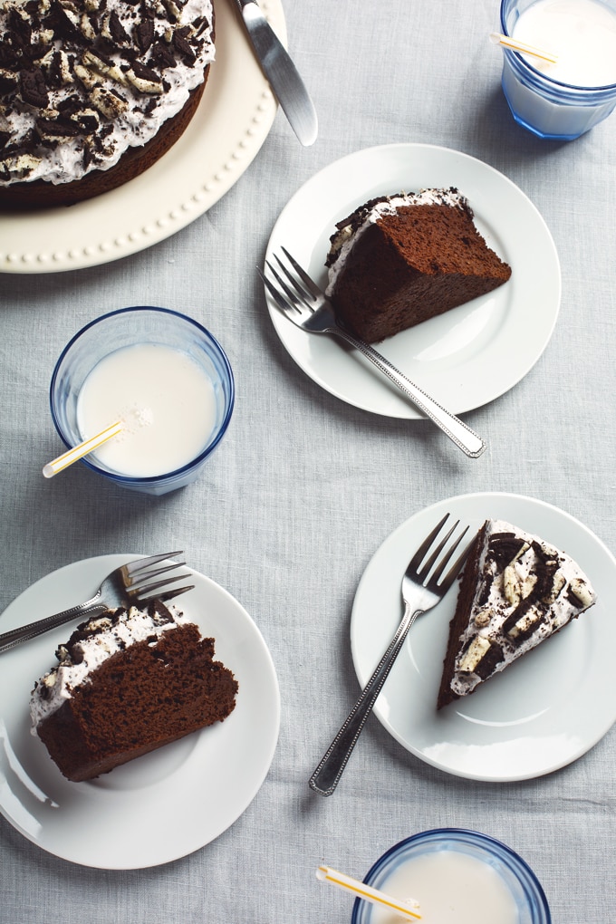 25 Drool-Worthy Chocolate Cake Recipes: Vegan Oreo Chocolate Cake