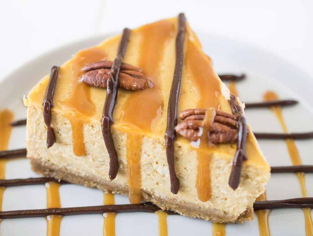 15 Recipes That Take New York Cheesecake to the Next Level: Pumpkin Turtle Cheesecake