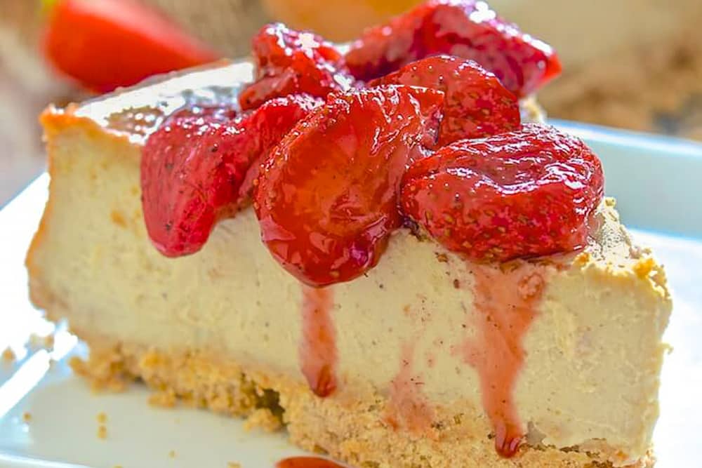 15 Recipes That Take New York Cheesecake to the Next Level: Vegan New York Cheesecake