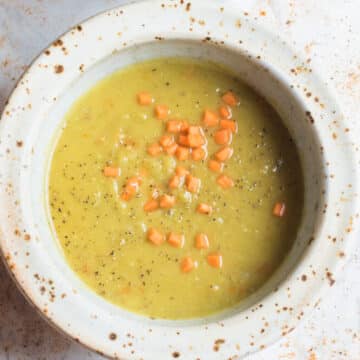 17 Cozy Split Pea Soup Recipes to Try This Fall: Vegan Coconut Split Pea Soup