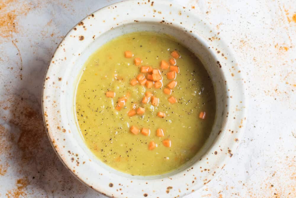 17 Cozy Split Pea Soup Recipes to Try This Fall: Vegan Coconut Split Pea Soup