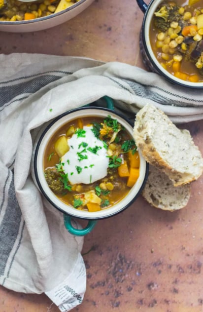 17 Cozy Split Pea Soup Recipes to Try This Fall: Turkish Split Pea and Vegetable Soup