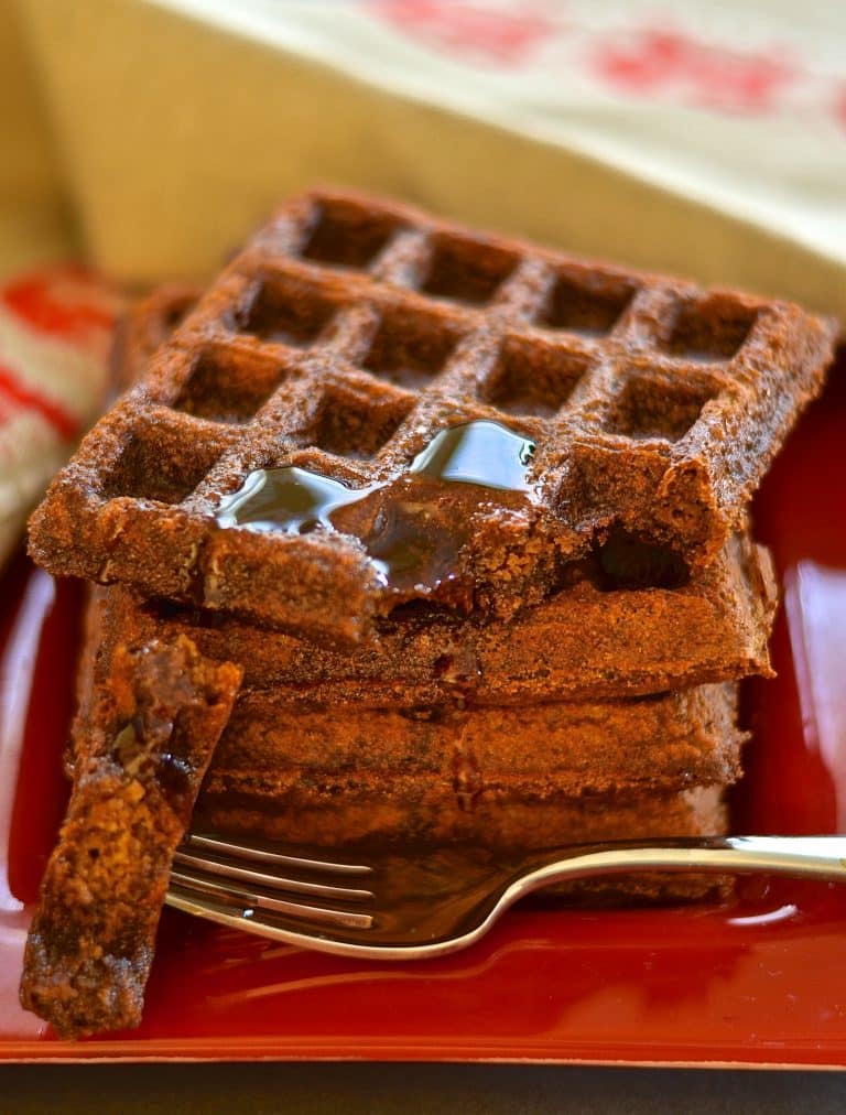 Best Vegetarian Freezer Cooking Breakfasts to Start Your Day Right: Gingerbread Waffles
