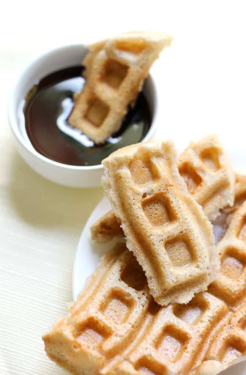 Best Vegetarian Freezer Cooking Breakfasts to Start Your Day Right: Applesauce Waffle Dippables