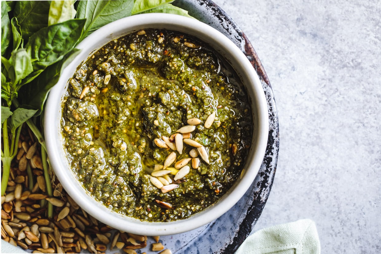 15 Creative Pesto Recipes You Need to Try: Sunflower Seed Gouda Pesto