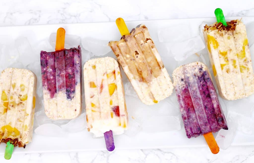 Best Vegetarian Freezer Cooking Breakfasts to Start Your Day Right: Overnight Oats Popsicles