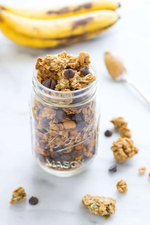 18 Irresistible Recipes for Homemade Granola: Peanut Butter Chocolate Chip Granola