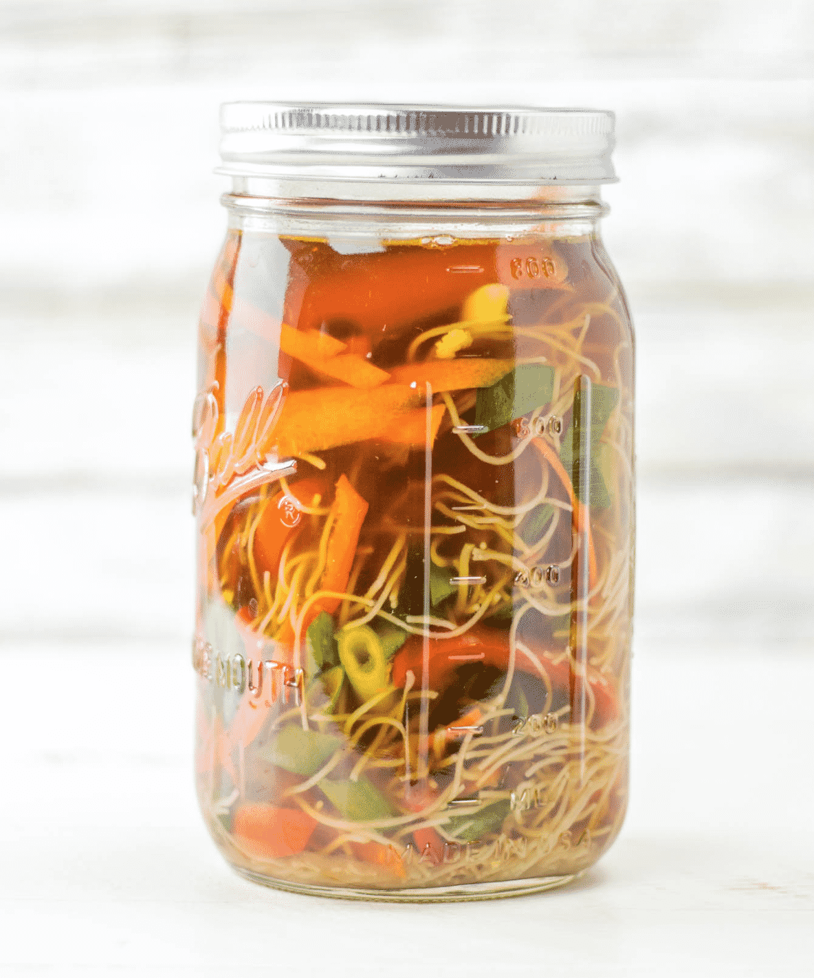 25 Vegetarian Mason Jar Meals to Help You Win at Lunch: Pho Soup in a Mason Jar