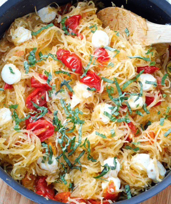 32 Creative Spaghetti Squash Recipes: Spaghetti Squash Caprese