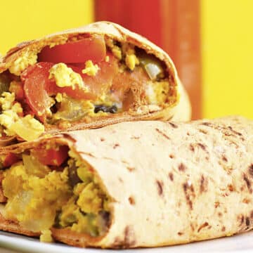 Best Vegetarian Freezer Cooking Breakfasts to Start Your Day Right: Vegan Southwestern Breakfast Burritos