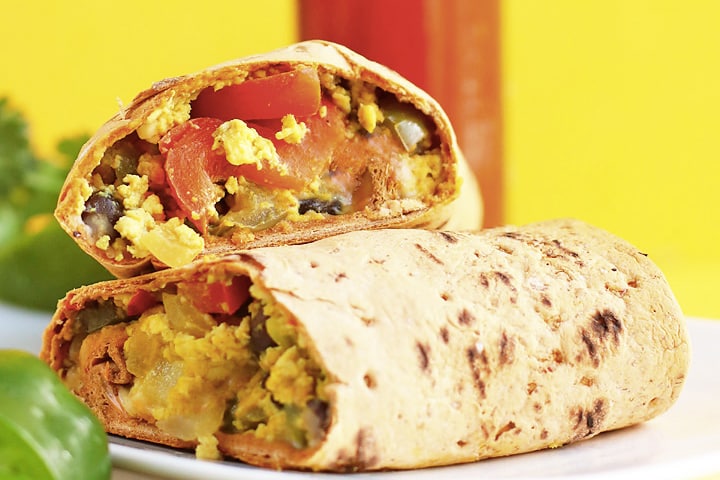 Best Vegetarian Freezer Cooking Breakfasts to Start Your Day Right: Vegan Southwestern Breakfast Burritos