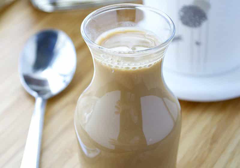 Creamy & Dreamy Vegan Coffee Creamer Recipes: Caramel Vanilla Coffee Creamer